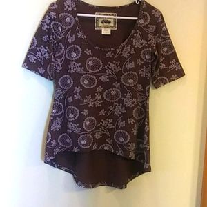 Eddie's Heart top.  Size large. 95% cotton and 5%